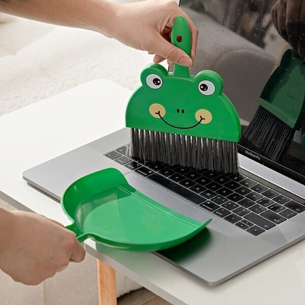 Cute Cartoon Dustpan & Broom Set