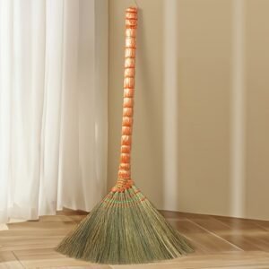 Long-Handle Handmade Grass Broom