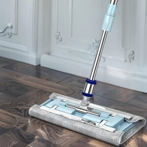 Heavy-Duty Stainless Steel Mop with Replacement Cloth