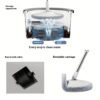 Flat Mop & Bucket Cleaning Set