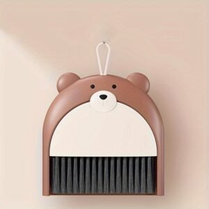 Cute Bear Mini Broom & Dustpan Set
