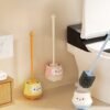 Cute Penguin Toilet Brush with Holder