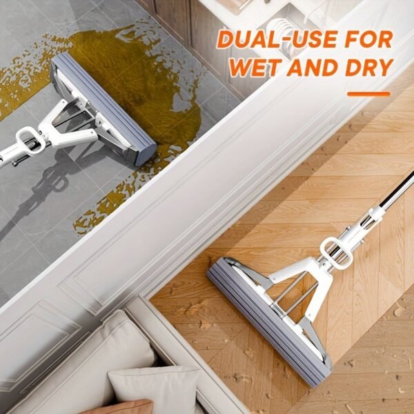 Heavy-Duty Stainless Steel Handle Mop