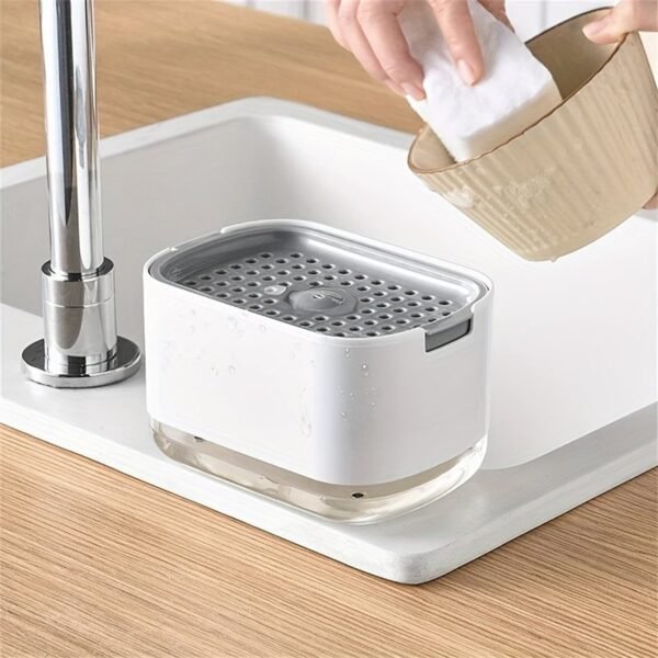 cd60fc65-854e-4259-8b44-419c01535ac7.jpg 2-in-1 Kitchen Soap Dispenser & Sponge Holder