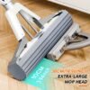 Heavy-Duty Stainless Steel Handle Mop
