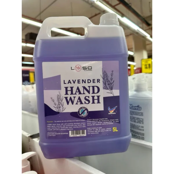 my-11134207-820l4-mgcjg5bbnj7ucc.webp LYKSO Lavender Hand Wash Liquid 5L
