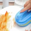 Multi-Purpose Handle Sponge Scrubber Brush