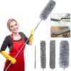4-in-1 Extra-Long Microfiber Duster Set