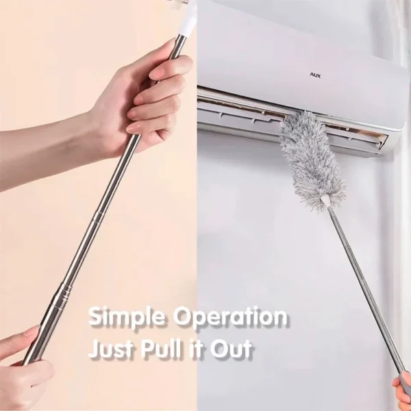 4-in-1 Extra-Long Microfiber Duster Set