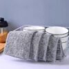 Bamboo Charcoal Microfiber Kitchen Towel